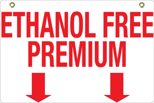 [BS-29] BS29 Bracket Sign - Ethanol Free Premium