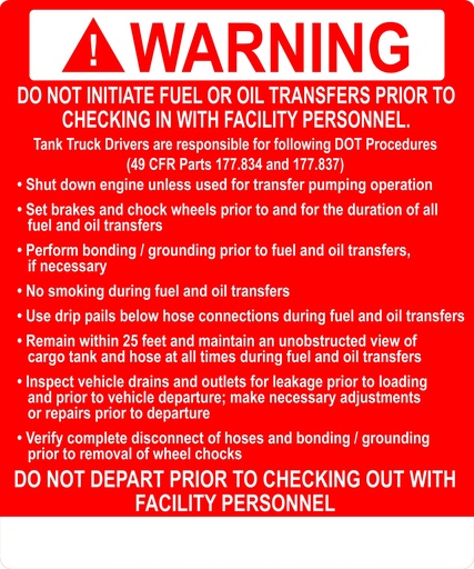 [CAS-HTZ2FO] CAS-HTZ2FO - 20" X 24" Metal - Warning By Law Signs