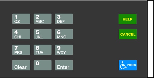 [GA-EU03004G003] GA-EU03004G003 Keypad Overlays