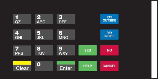 [GA-EU03004G120] GA-EU03004G120 Keypad Overlays