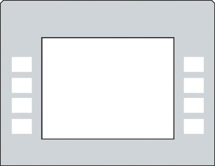 [GA-EU01003G055] GA-EU01003G055 Monochrome Soft Key Overlay