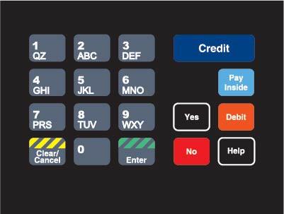 [GA-T18724-1077C] GA-T18724-1077C Keypad Overlay