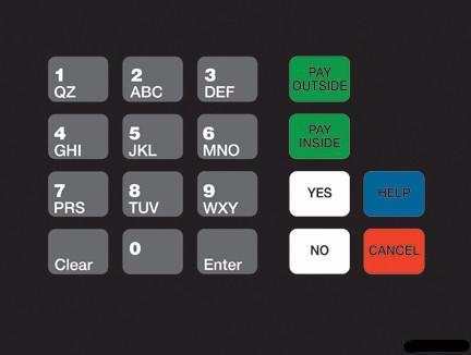 [GA-T18724-1104] GA-T18724-1104 Keypad Overlay