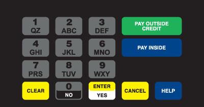 [GA-T50064-1012] GA-T50064-1012 Keypad Overlay