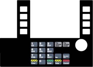 [GA-T50038-162B] GA-T50038-162B Infoscreen Keypad Overlay