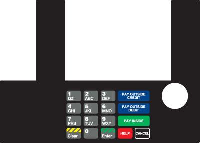 [GA-T50038-50] GA-T50038-50 Infoscreen Keypad Overlay