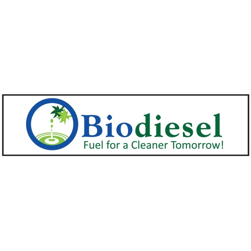 [D-361A] D-361A Pump Ad. Panel Decal - BIO DIESEL