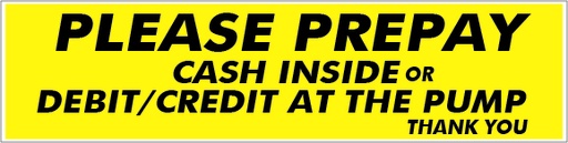 [CVD18-236] CVD18-236 - 8.0"W X 2.0"H - PLEASE PREPAY... Decal