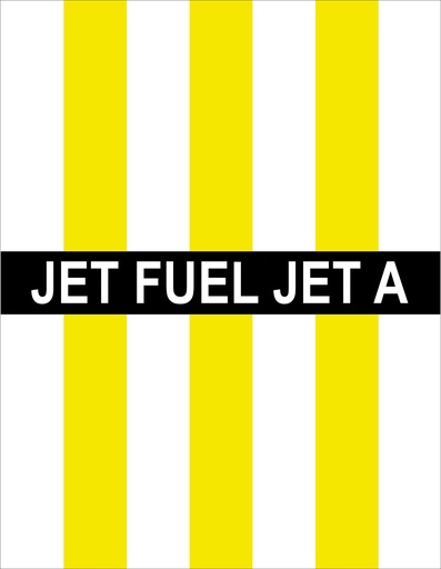 [CVD21-009] CVD21-009 - 21.0"W X 27.0"H - JET FUEL JET A Decal