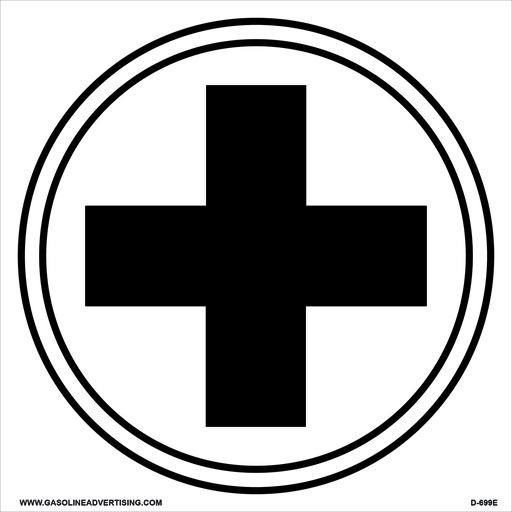 [D-699E] D-699E API Color Coded Decal - UNLEADED REGULAR WITH EXTENDER