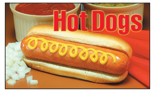 [PTI-14] PTI-14 Pump Topper Inserts HOT DOGS..