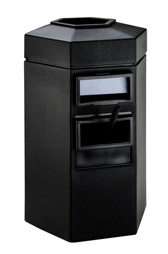 CZ-755301 50-Gallon Hex Single Sided, Black