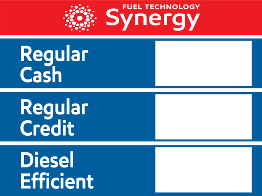 [CSF-7254-10-3] CSF-7254-10-3 - 3 Grade Pylon Sign Face