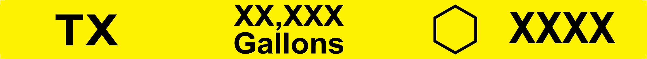 CTC-TX-XX-XX - 38" x 3.5" - API Plastic Tank Collar - ABS Material
