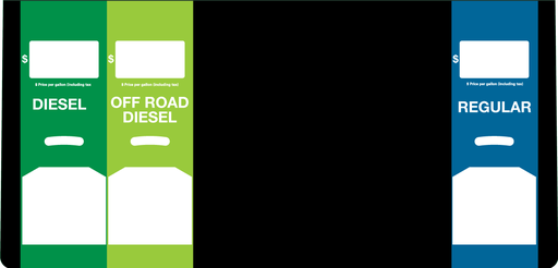 [DG10P-PO31-DDOFR] DG10P-PO31-DDOFR - Gilbarco 700 S Premium - Product Overlay - Diesel - Off Road Diesel - Regular