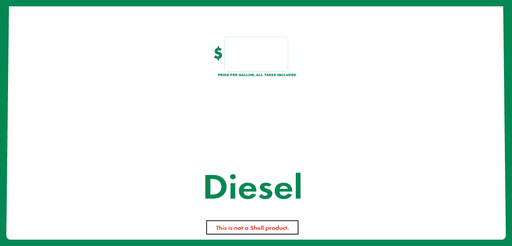 GA-ENS1022G285  Product ID Overlay - Diesel - Not a Shell Product