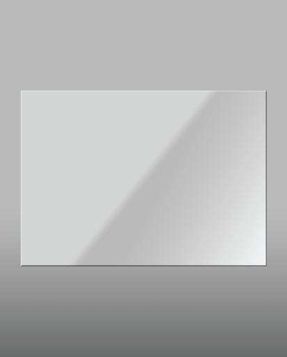 [PLY3623-VXS-1] 35.6875" x 23.0625" POLYCARBONATE GLASS